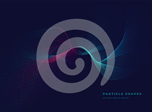Abstract particle wave