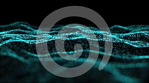 Abstract Particle waves