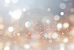Abstract pastel bokeh lights with a dreamy, soft-focus effect