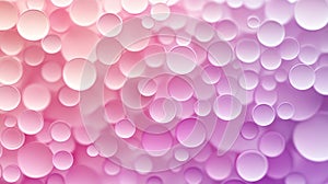 Abstract Pastel Circles Background Texture