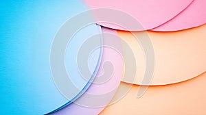 Abstract pastel circles overlapping creating a soft and textured background design
