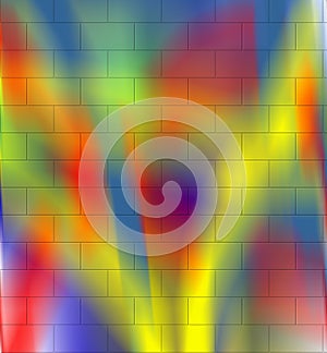 Abstract pastel colorful geometries, colors, shades abstract graphics. Abstract background and texture