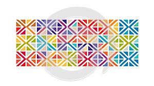 Abstract Pastel Geometric Shapes Pattern Texture, vector design Generative AI