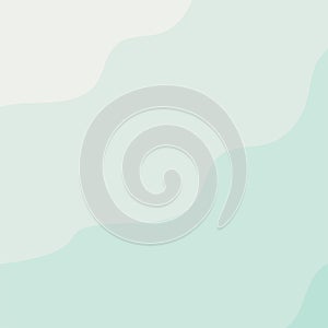 Abstract pastel green background in wave pattern