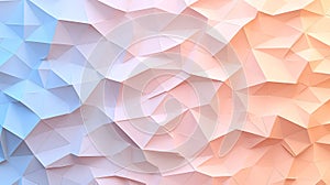 abstract pastel low poly background - pastel colors