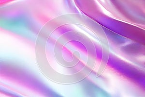 abstract pastel neon pink, purple, lavender, mint holographic metallic foil background