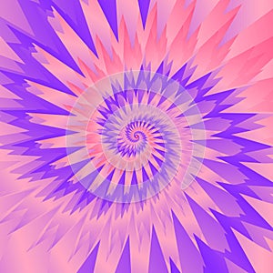 Abstract pastel swirl background. Tie dye pattern.