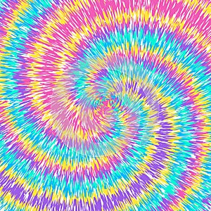 Abstract pastel swirl background. Tie dye pattern.