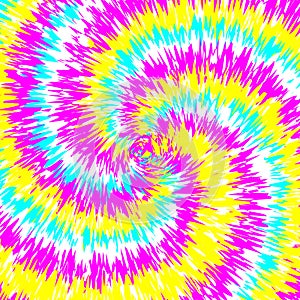 Abstract pastel swirl background. Tie dye pattern. Vector illustration.
