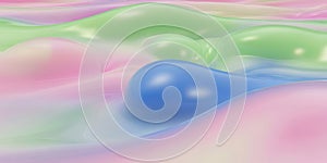 Abstract pastel wave texture with fluid shapes