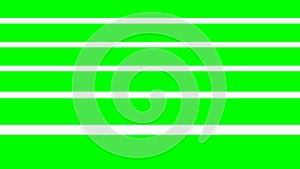 Abstract pattern animation on green background