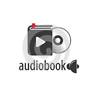 Audiobook. Vector logo template