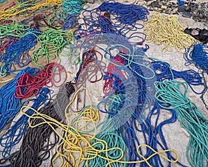 Abstract Pattern at Berber Souk