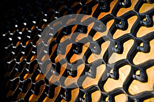 Abstract pattern of chinese window