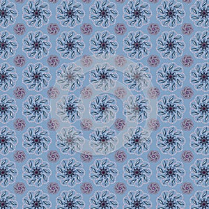Abstract pattern with circle ornaments photo