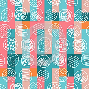 Abstract pattern circles