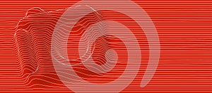 Abstract pattern design and background.