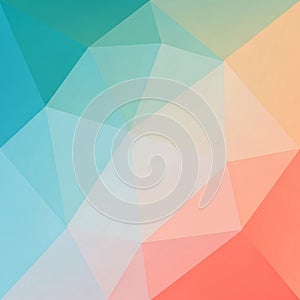 Abstract pattern featuring intersecting polygons with a pastel