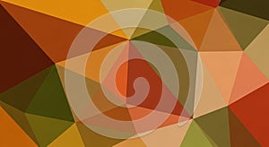 Abstract pattern featuring overlapping triangles in various shades of