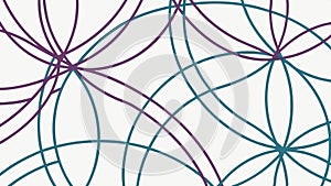 Abstract pattern of flowing curved lines, modern artistic design, vector design Generative AI