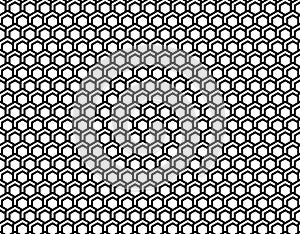 Abstract pattern hexagon, seamless background vector illustration,