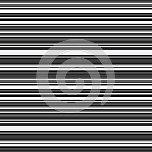 Abstract pattern with horizontal black bands