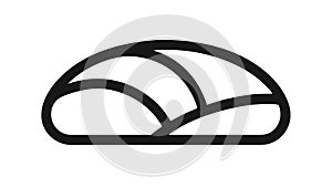Abstract Pattern Icon Vector Graphic, Geometric Design Element, vector design Generative AI