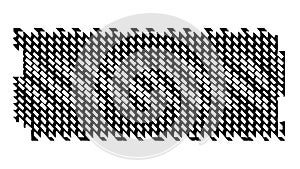 Abstract Pattern of Intersecting Lines for Modern Texture, vector design Generative AI