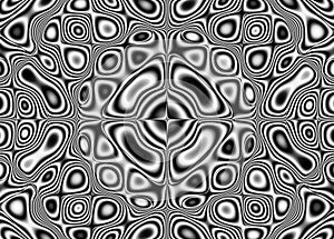 Abstract pattern - kaleidoscopic pattern