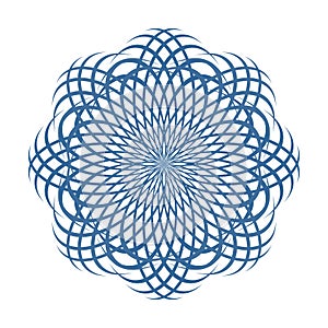 Abstract pattern with optical effect