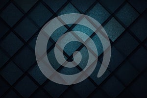 Dark Blue Textured Geometric Pattern Background with Spotlight