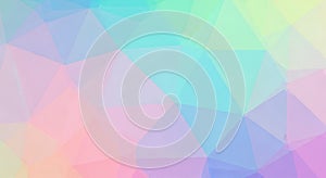 An abstract pattern of overlapping triangles in a polygonal style with a gradient of sof