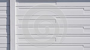 White precast concrete wall background