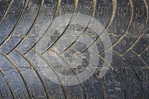 Abstract tread auto pattern texture background