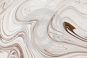 Abstract pattern, Traditional Ebru art. Color ink paint with waves. Marble background.