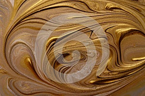 Abstract pattern, Traditional Ebru art. Color ink paint with waves. Marble background. Cultures, handmade.