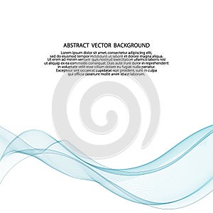 Abstract pattern. vector background blue wave. eps 10