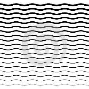 Abstract pattern with wave line.Seamless isolated pattern