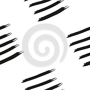 Abstract pattern for zebra stripes as seamless