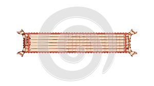 Abstract Patterned Border for Decorative Elements, vector design Generative AI