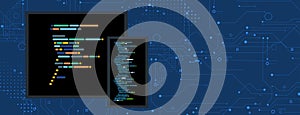 Abstract patterns in the language of machines