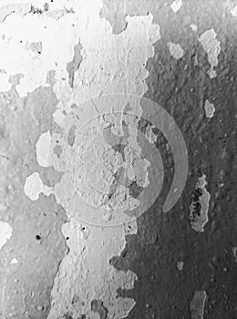 Abstract Patterns of Face on Vertical Wall