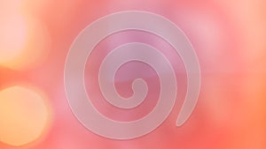 Abstract Peachy Soft Focus Background