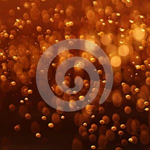 Abstract pearly coppery bokeh background photo