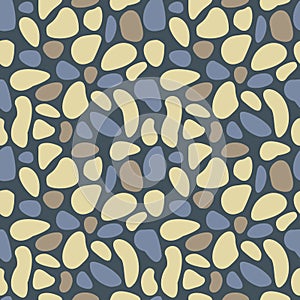 Abstract Pebble Seamless Pattern Texture