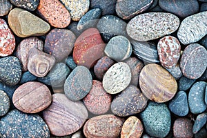Abstract pebble stones background