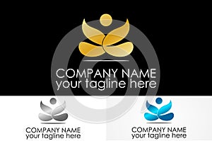 Abstract people logo