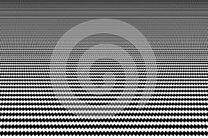 Abstract perspective geometric pattern background.