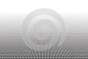 Abstract perspective geometric pattern background.