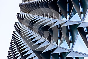 An abstract photo of city architecture in adelaide south australia on april 2nd 2021